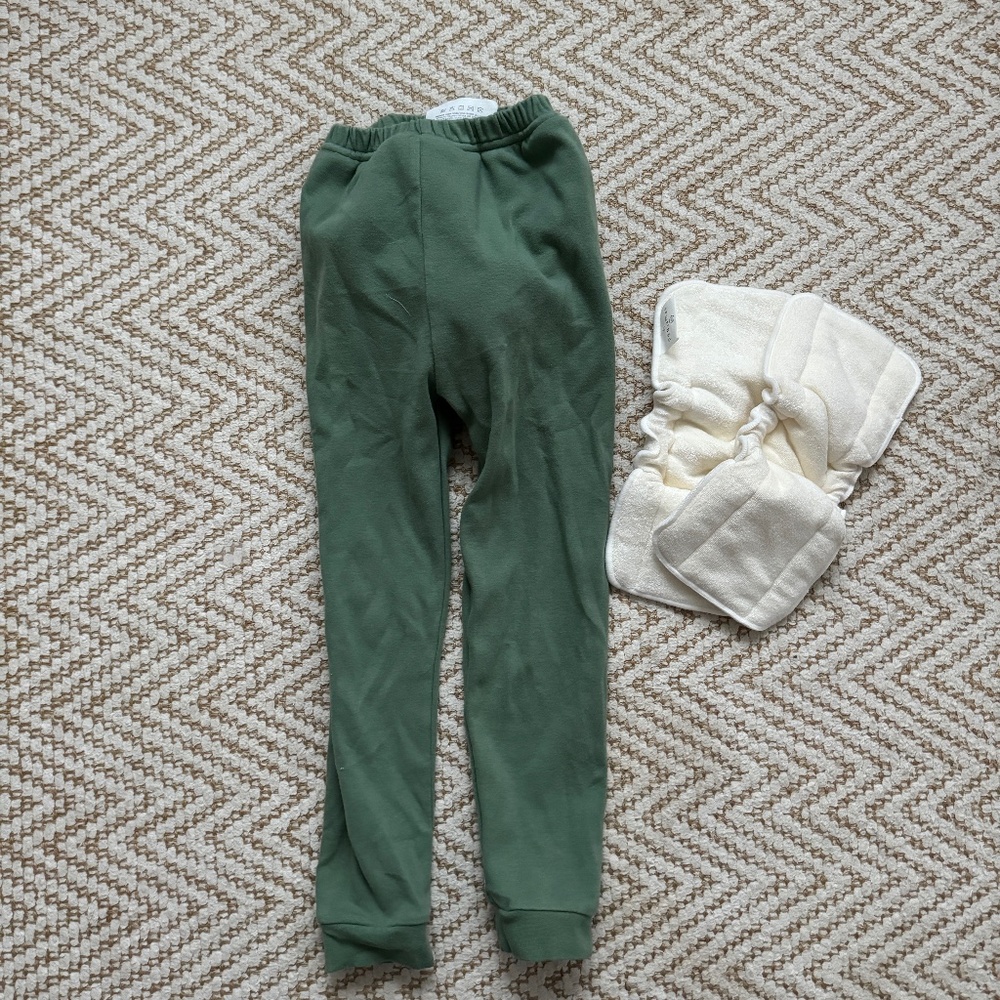 Peejamas Pajama bottoms in Green. Size 6/7 new without tags